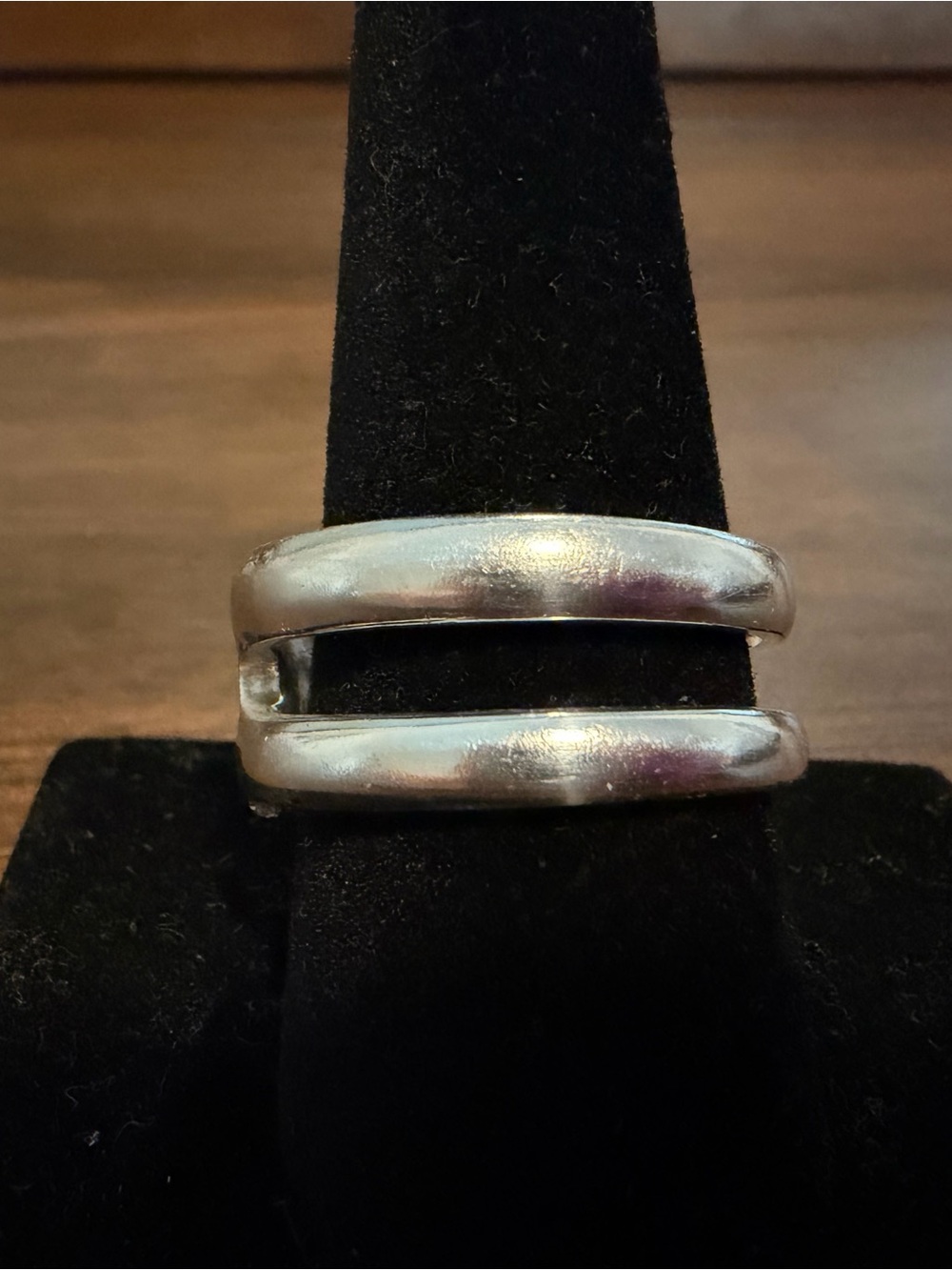 Double Fork Tine Ring